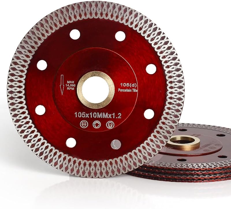 5 Pzas Hoja Corte Diamante 7/8-5/8" para Amoladora
