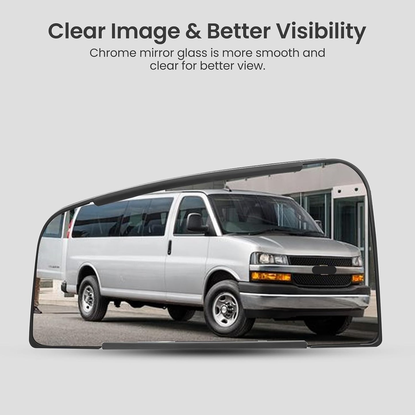 Repuesto vidrio espejo lateral Express GMC Savana 03-17