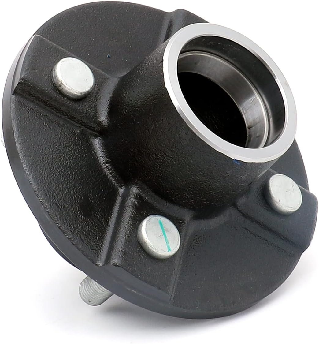 2 Kit cubo remolque 4 pernos 4" ejes 2000lb husillo 1"