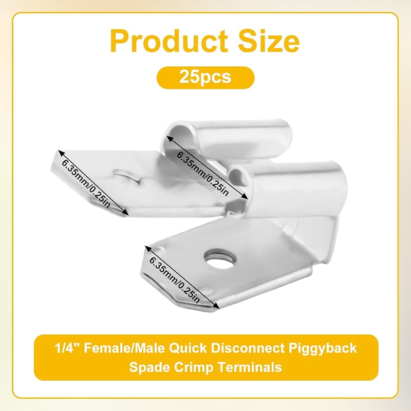 25 Unids Adaptador Eléctrico Doble Macho Hembra