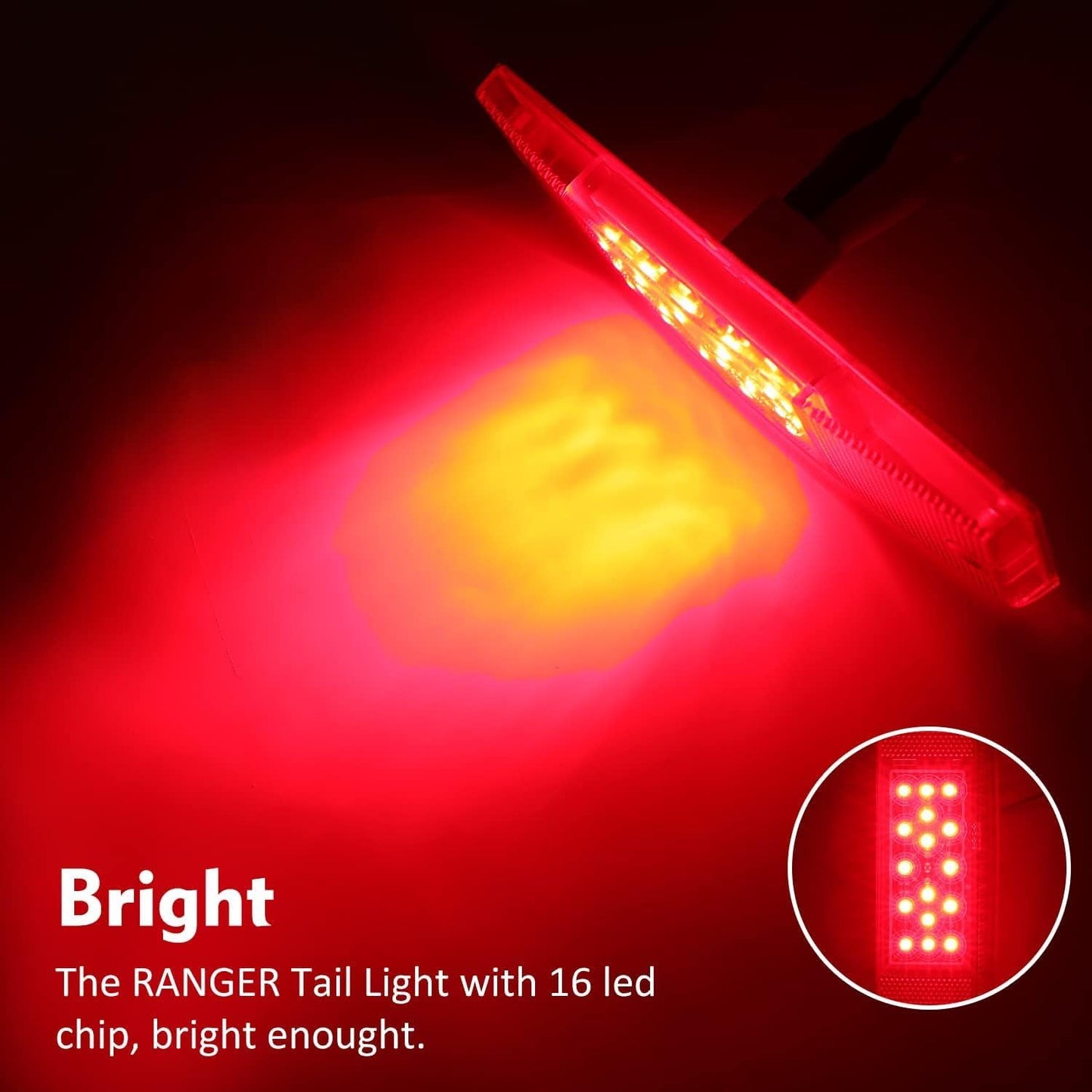 Luces traseras LED rojas Polaris RangerEV EFI 2011 izq y der