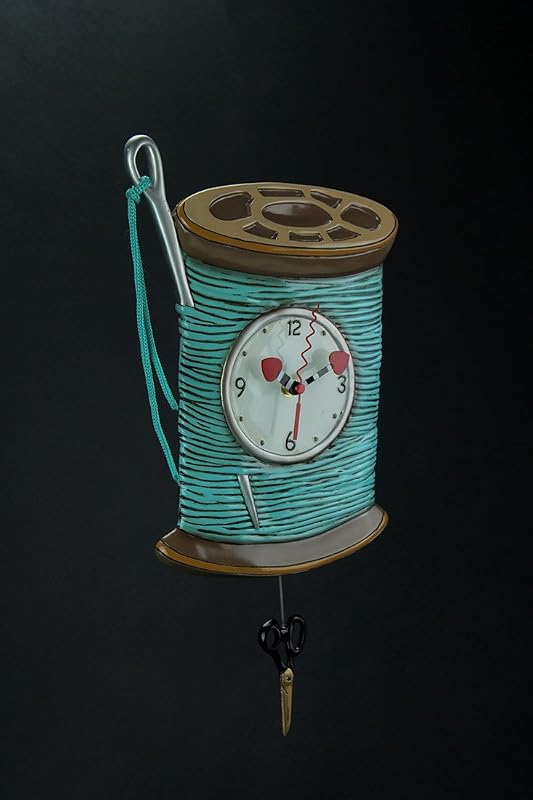 Reloj pared péndulo Needle & Thread