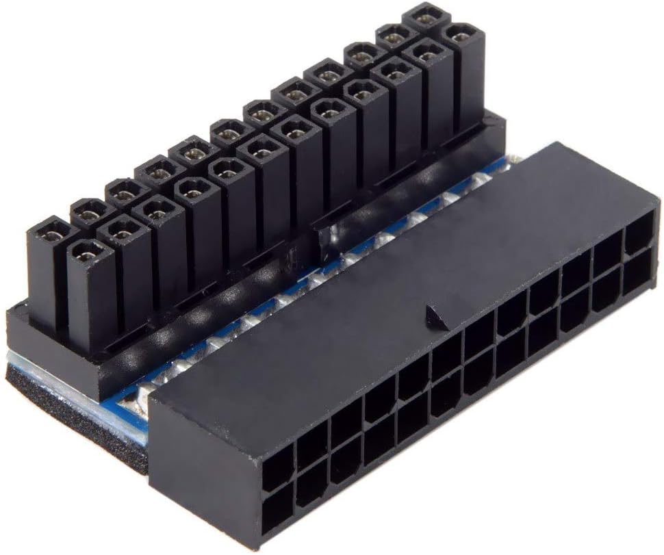Adaptador 24pin ATX 90 grados para placa base PC