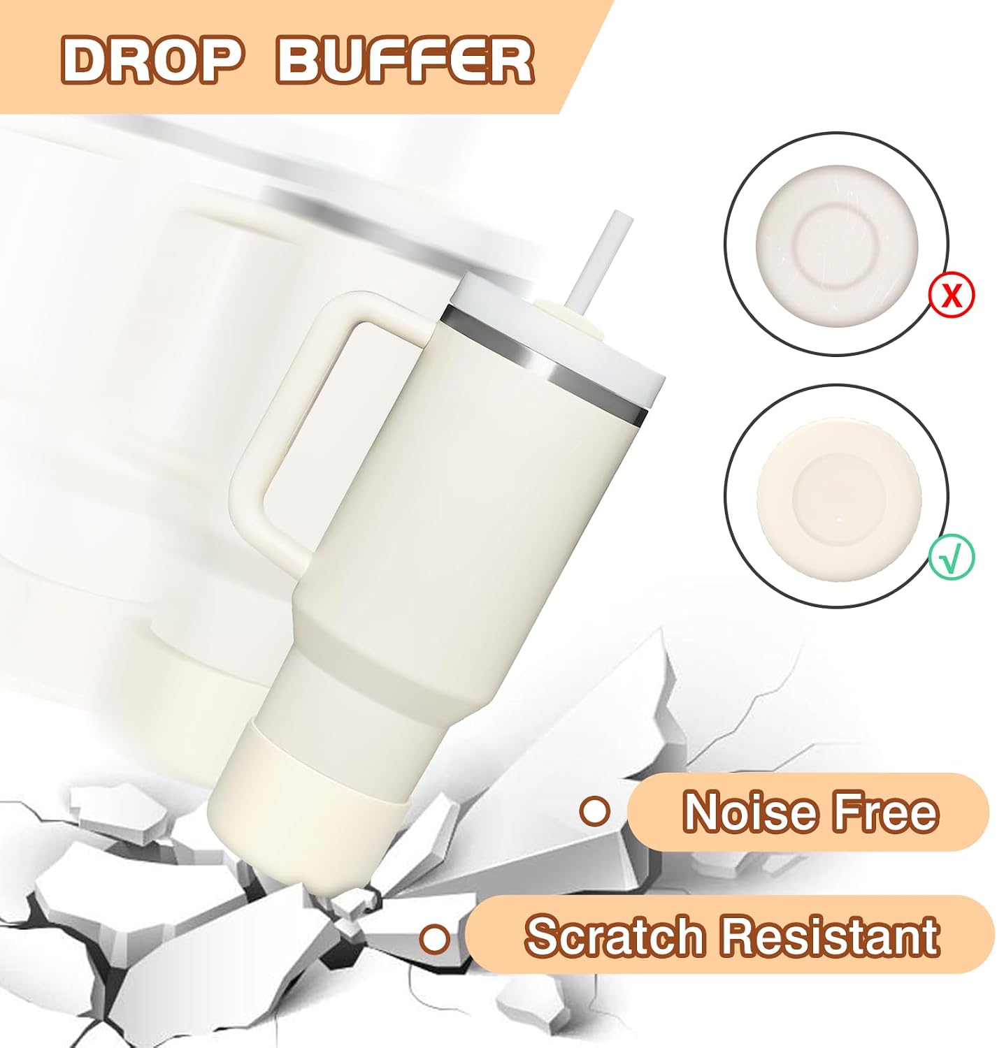 Fundas antiderrap para botellas 12-40oz 2.83-2.95pulg