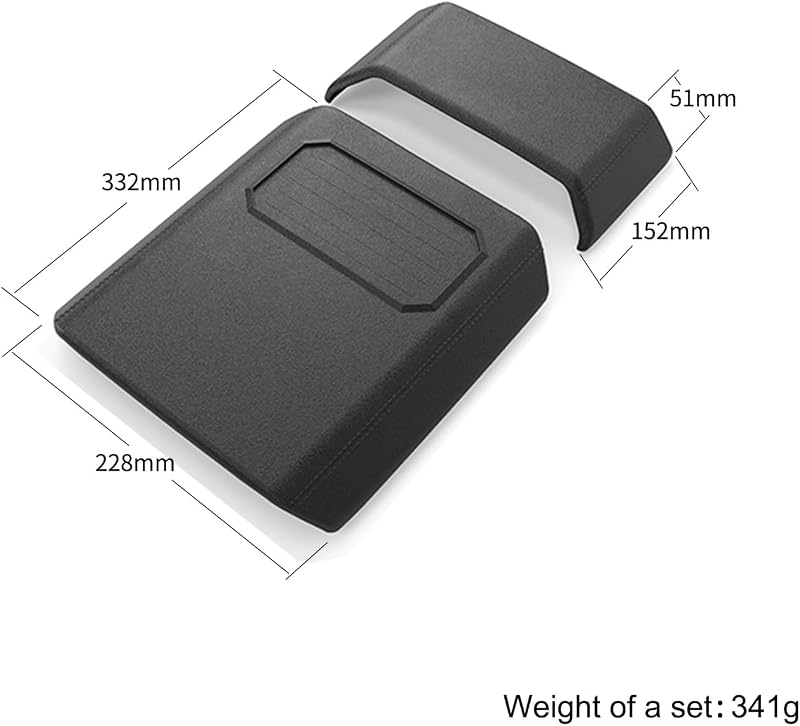 2 Fundas Reposabrazos TPE Cybertruck 2024-25 Resistentes