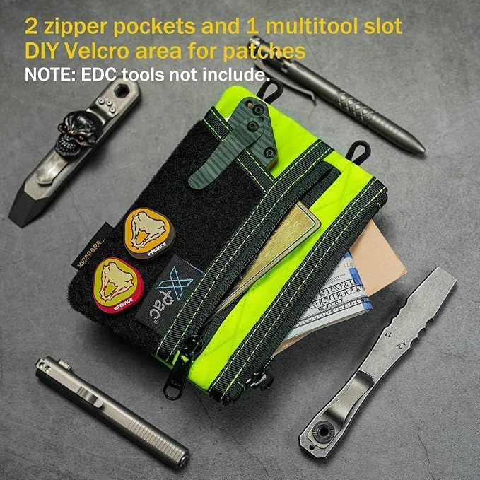 Bolsa EDC 7 bolsillos organiz. multiherramienta hombre