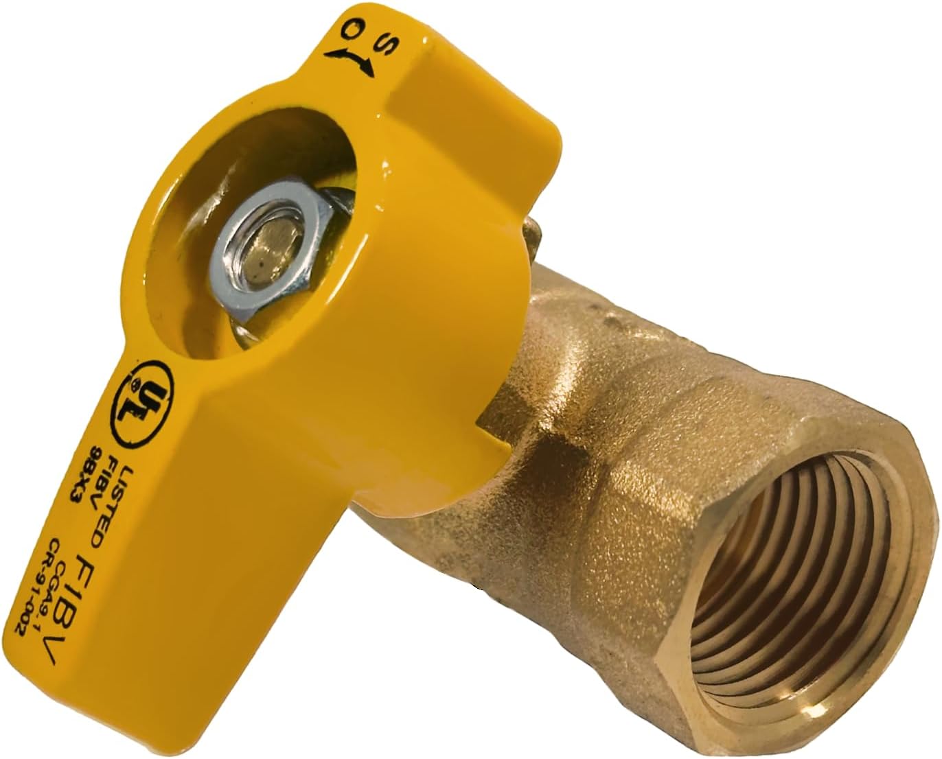 Válvula gas FIP 1/2pulg flare 5 Pzas