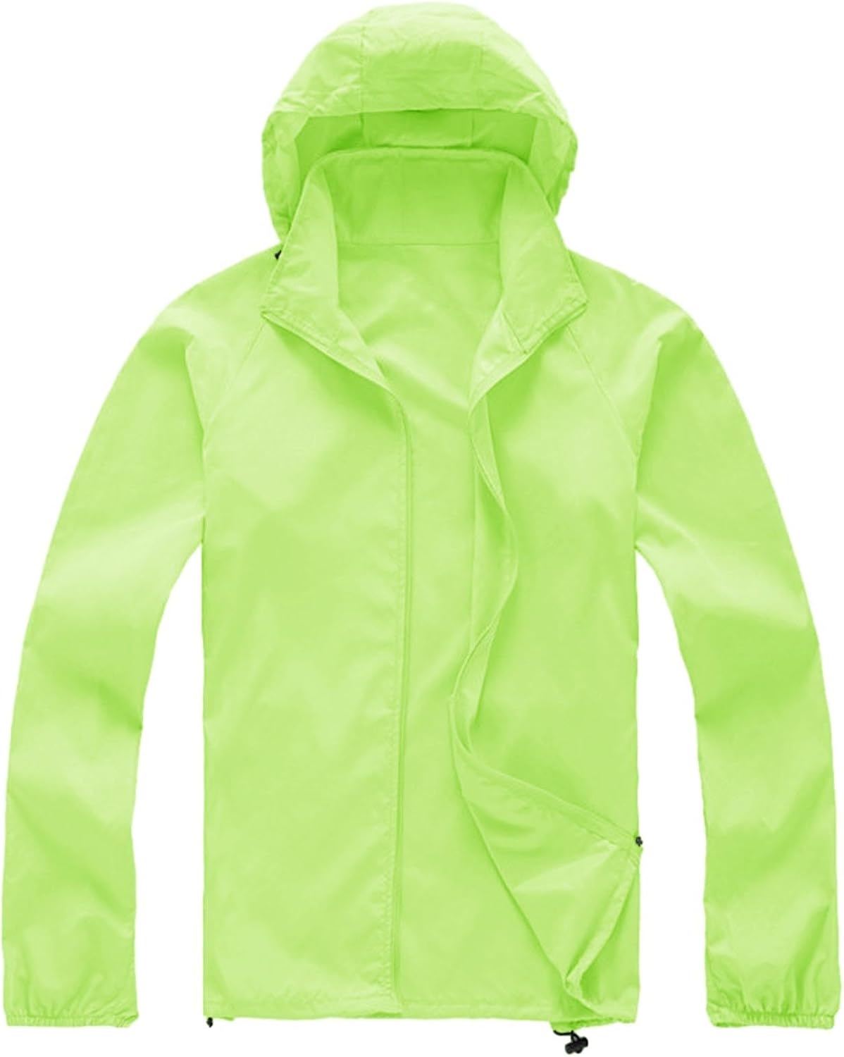 Chubasquero ligero con capucha impermeable otoño 2025