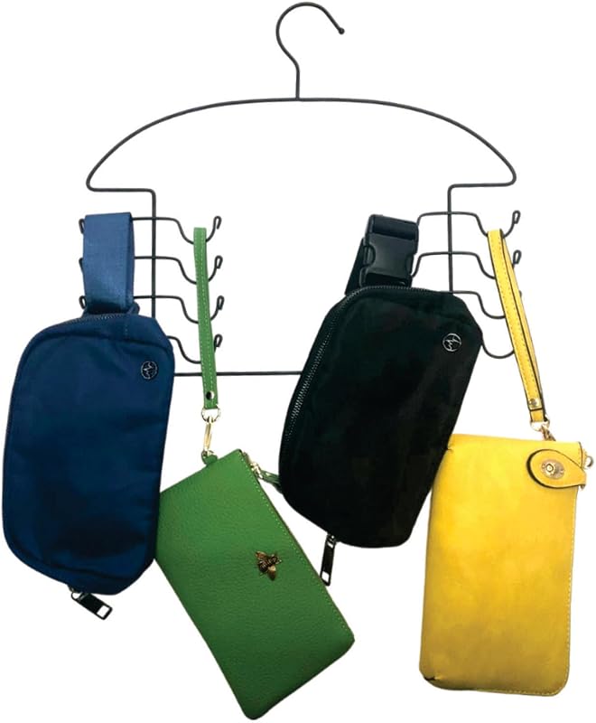 Percha organizadora clóset negro 3 Pzas