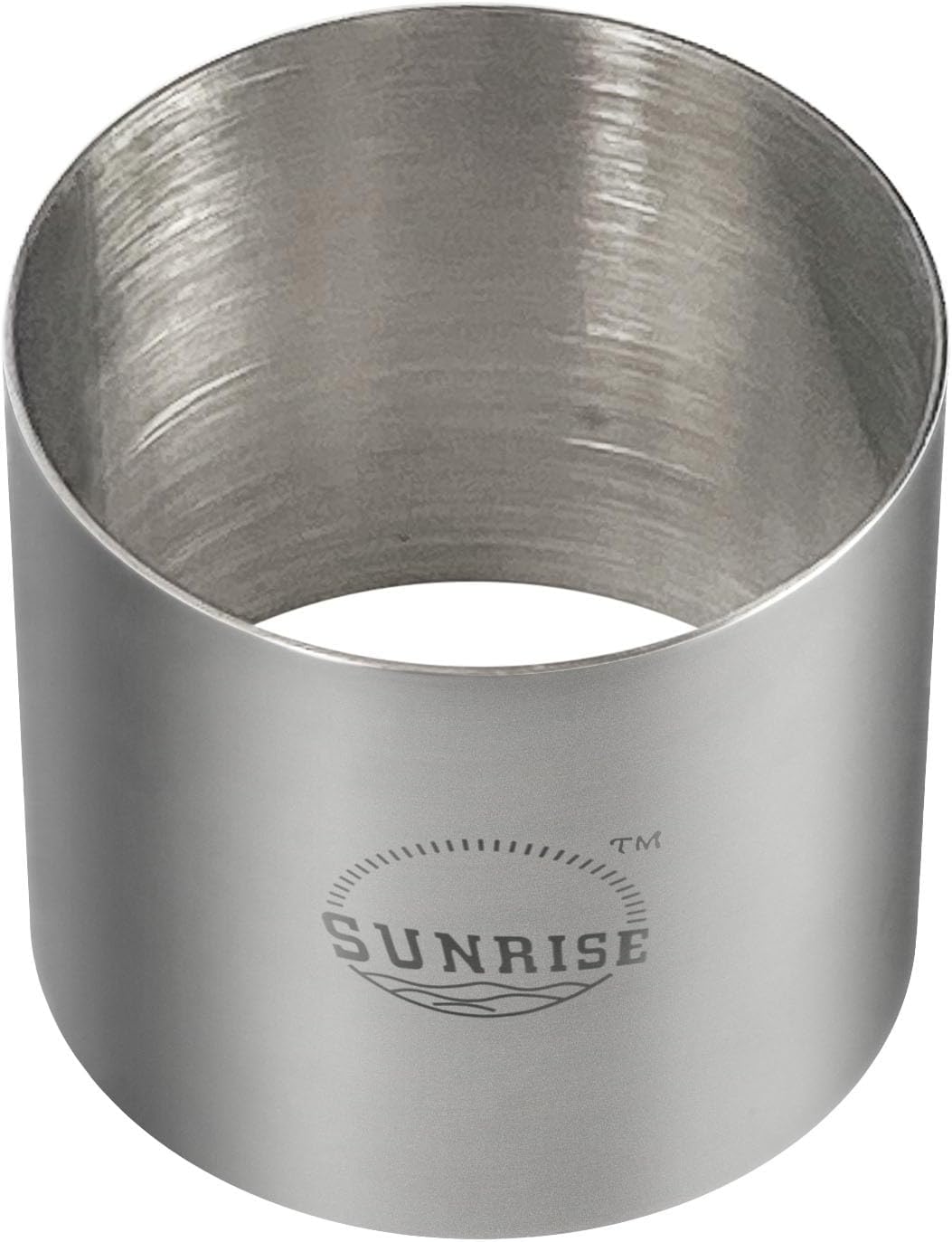 Set 4 Moldes Anillo Acero Inox 2.75x2pulg