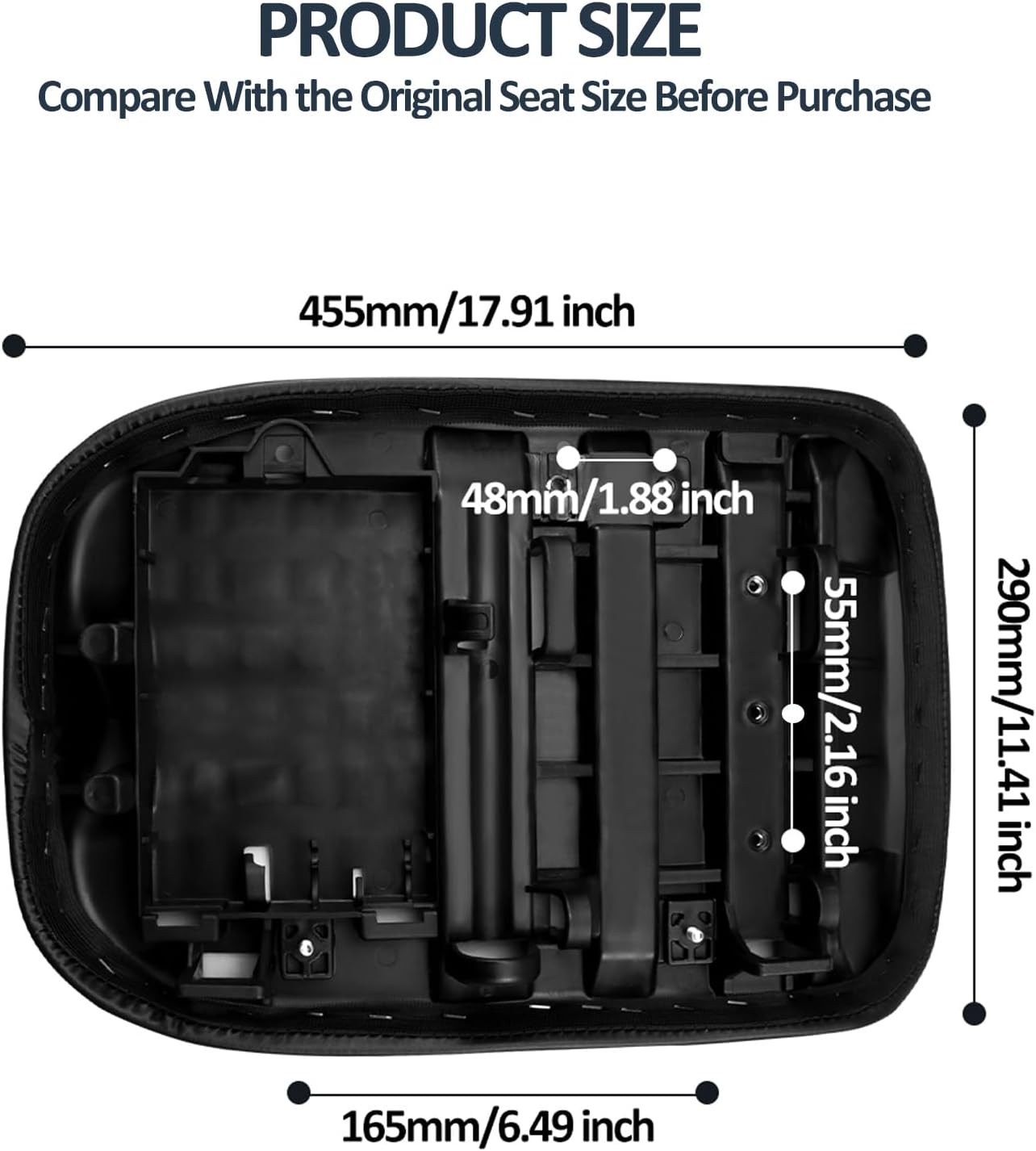 Asiento absorción impactos para Honda Ruckus Zoomer NPS50