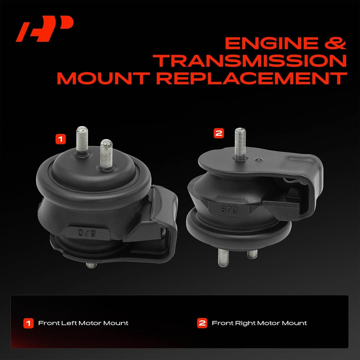 2 Soportes Motor Comp Suzuki Grand Vitara 99-05 XL-7 02-06