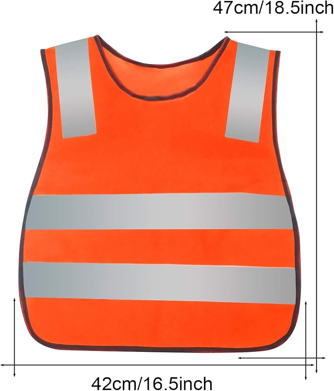 Chaleco seguridad niños reflectante ligero transpirable