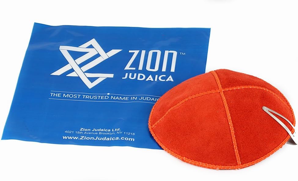 Pack gamuza Kippot con clips individuales