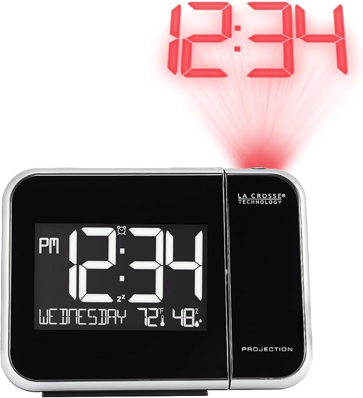Reloj Despertador con Proyección y Temperatura