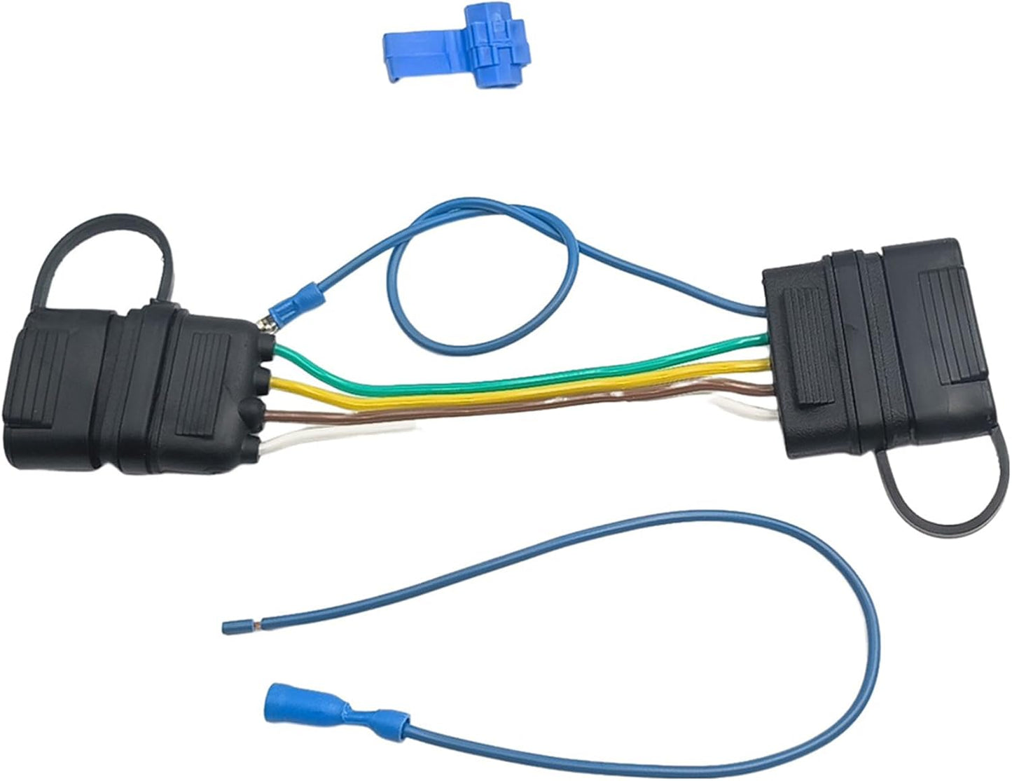 Adaptador arnés 4 a 5 pines para remolque barco con frenos