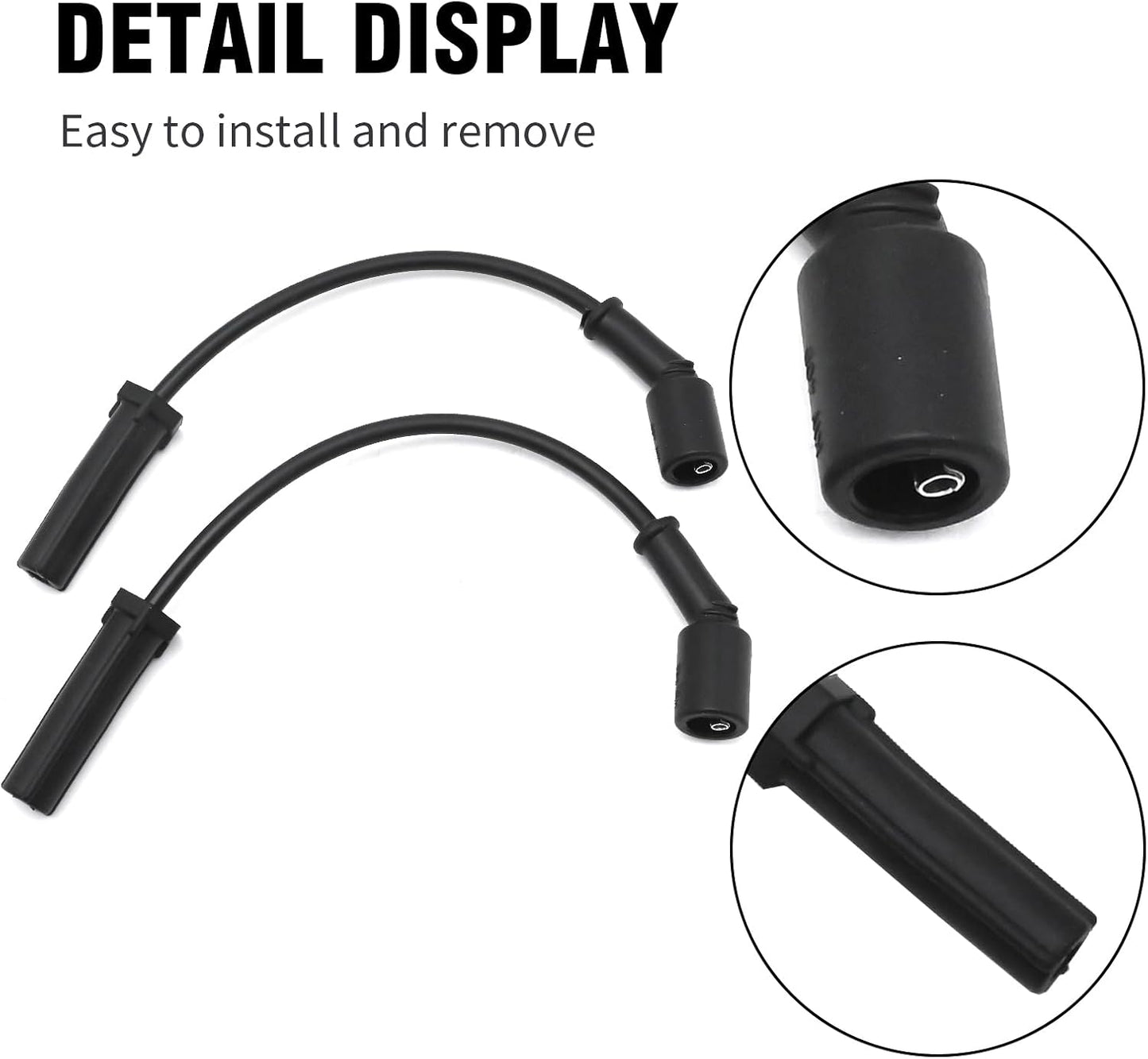 Set 8 cables bujía 748UU para Buick Chevrolet 5.3L 6.0L