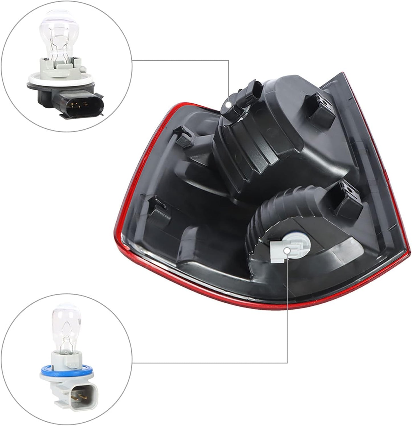 Conjunto luz trasera repuesto Ram Pickup 09-15