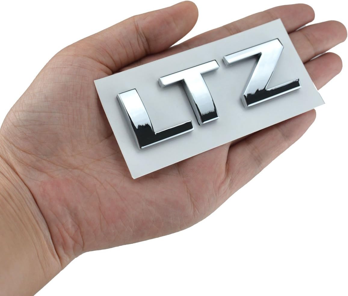 Repuesto emblema placa LTZ 2008-15 cromado