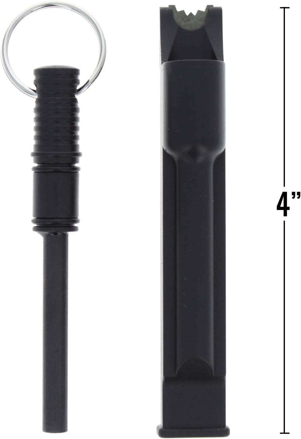 3en1 Encendedor Silbato Naranja Verde Negro