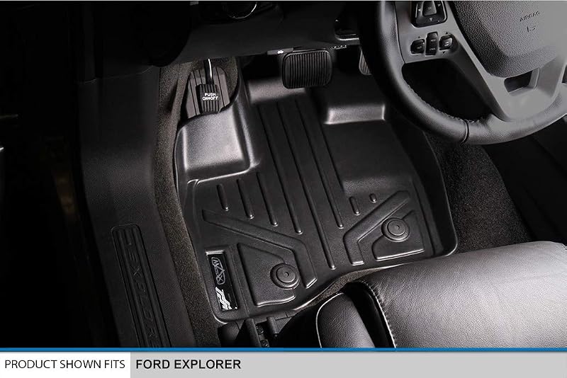 Tapetes piso Ford Explorer 2015-16 3 filas ajuste