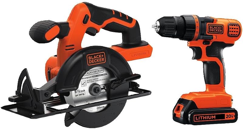 Kit taladro inalámbrico 20V con sierra y batería 1.5Ah
