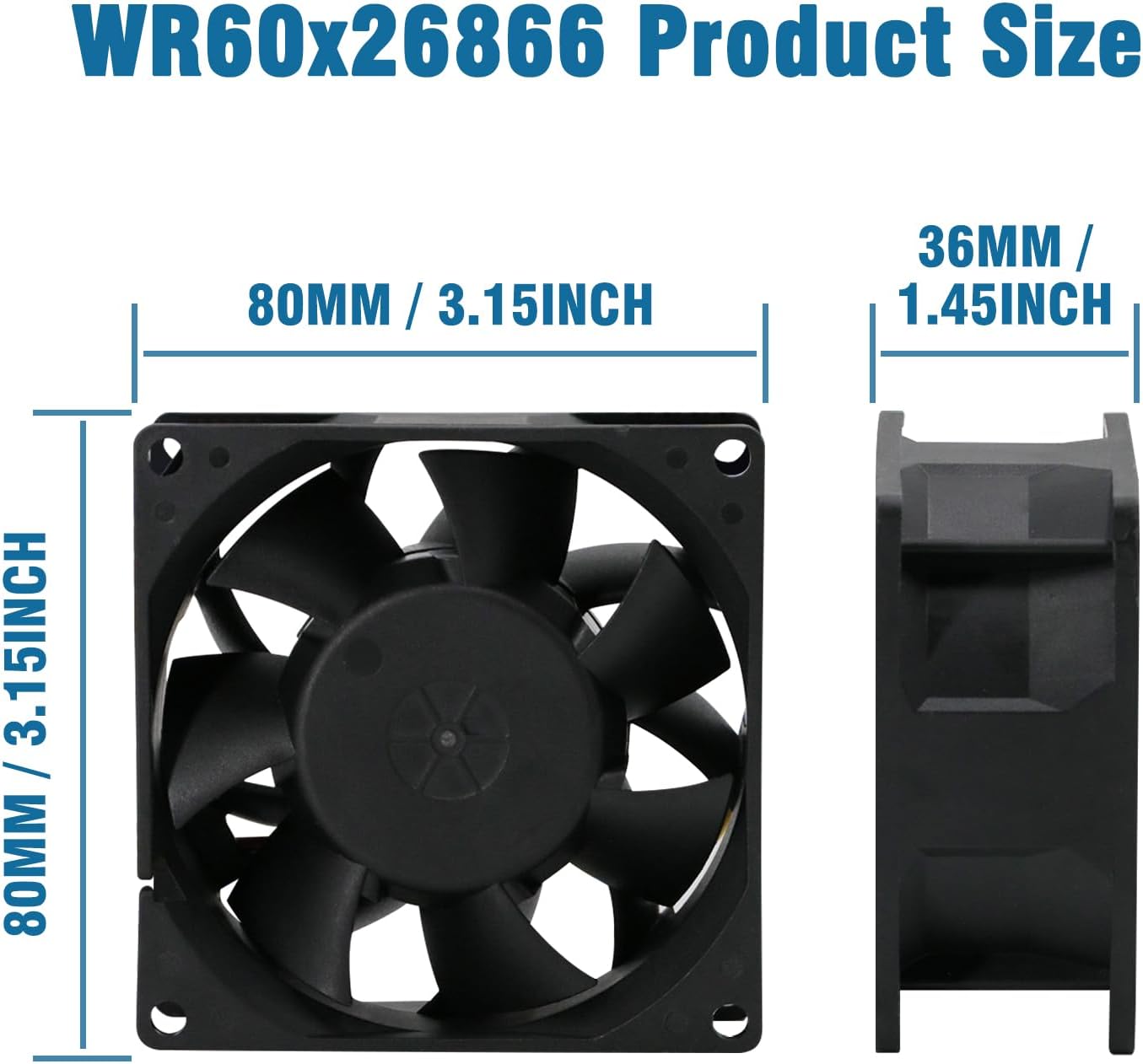 Motor ventilador evaporador GE reemplaza WR60X26866