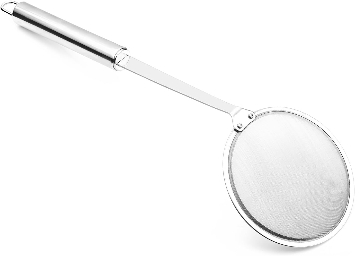 Cuchara acero inox para grasa con mango largo