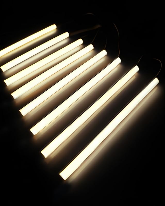 Barras luz LED para gabinete 12pulg 1600lum blanco cálido