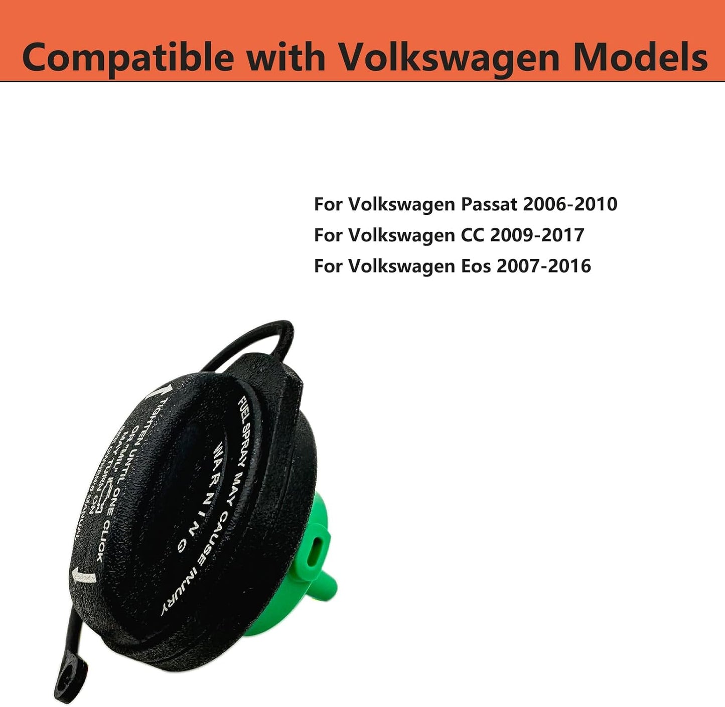 Tapa combustible repuesto VW Passat 06-10 CC 09-17 Eos 07-16