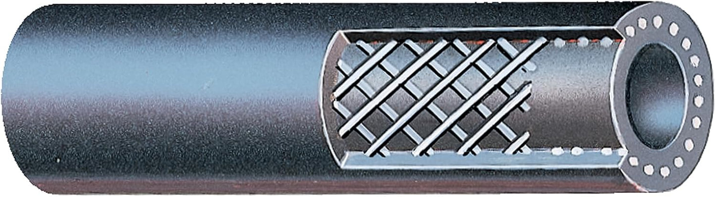Manguera combustible 25ft 1/2" negra