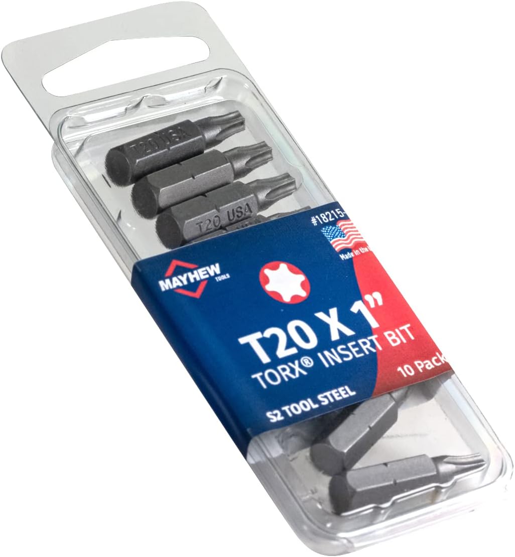 Broca Torx T20 x 1pulg pack 10