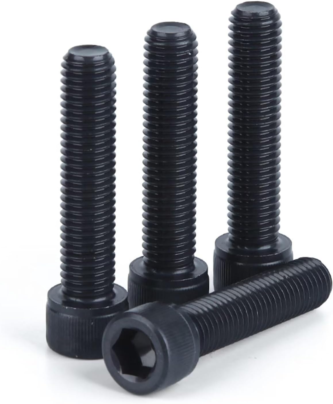 Tornillos hex M14-2.0x130mm acero aleación grado 12.9 negro