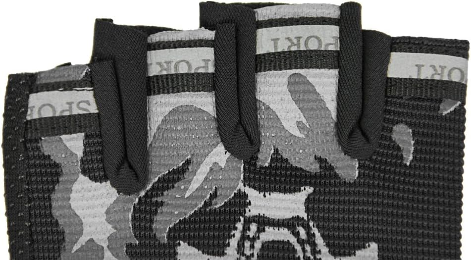 Guantes ciclismo niños transpirables antideslizantes medio dedo
