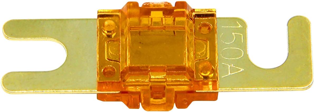Pack 5 fusible MANL 150A chapado oro