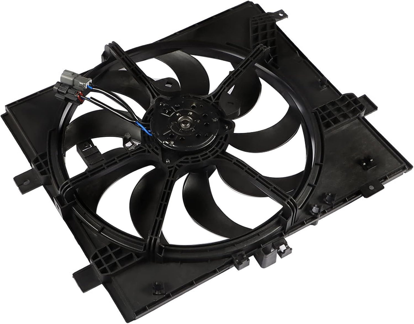 Repuesto kit ventilador motor Nissan Versa 12-19 negro