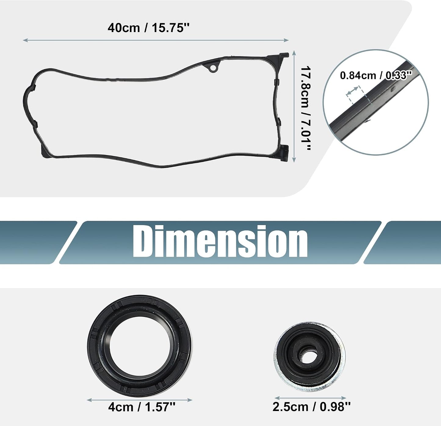 Set juntas válvula VS50606R Honda Civic D17A1 01-05