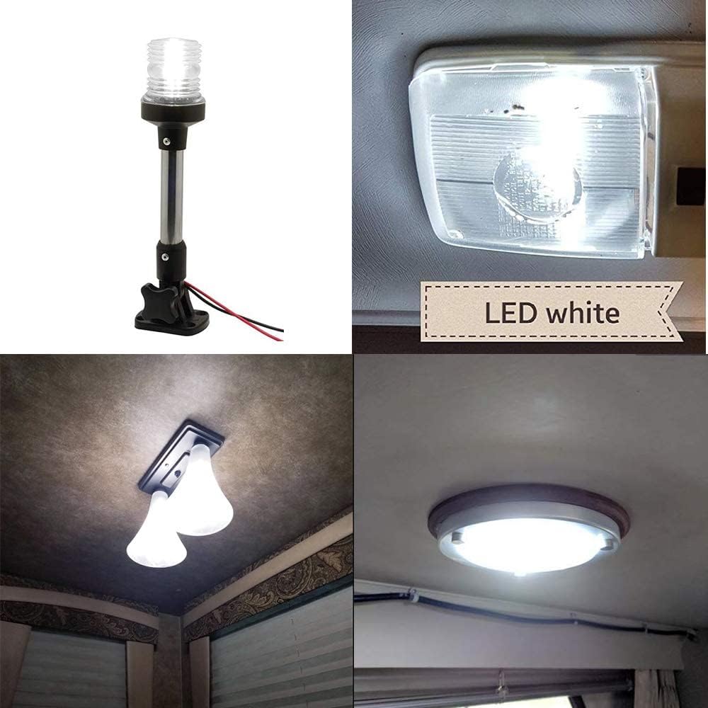 Bombilla LED BA15D para luces popa marina caravana 10-40VCC