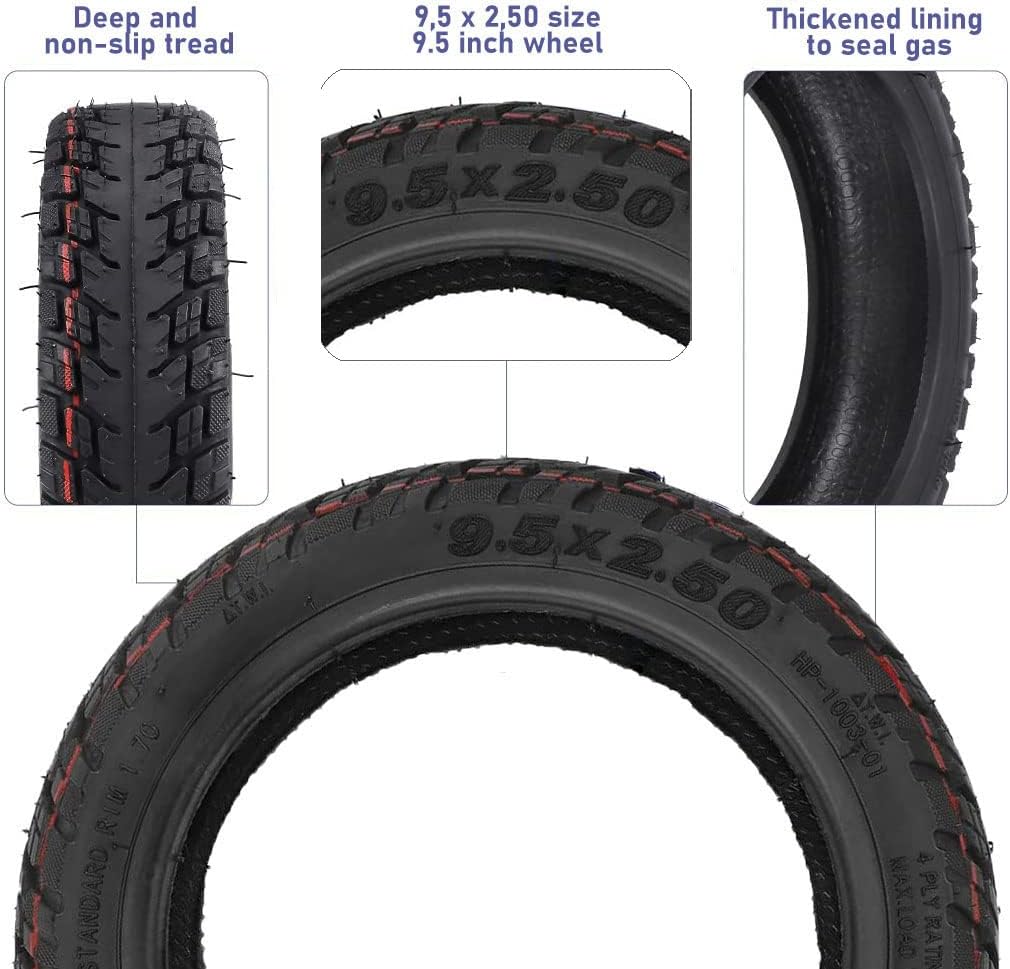 Neumático todoterreno 9.5x2.50 para scooter Niu KQI3