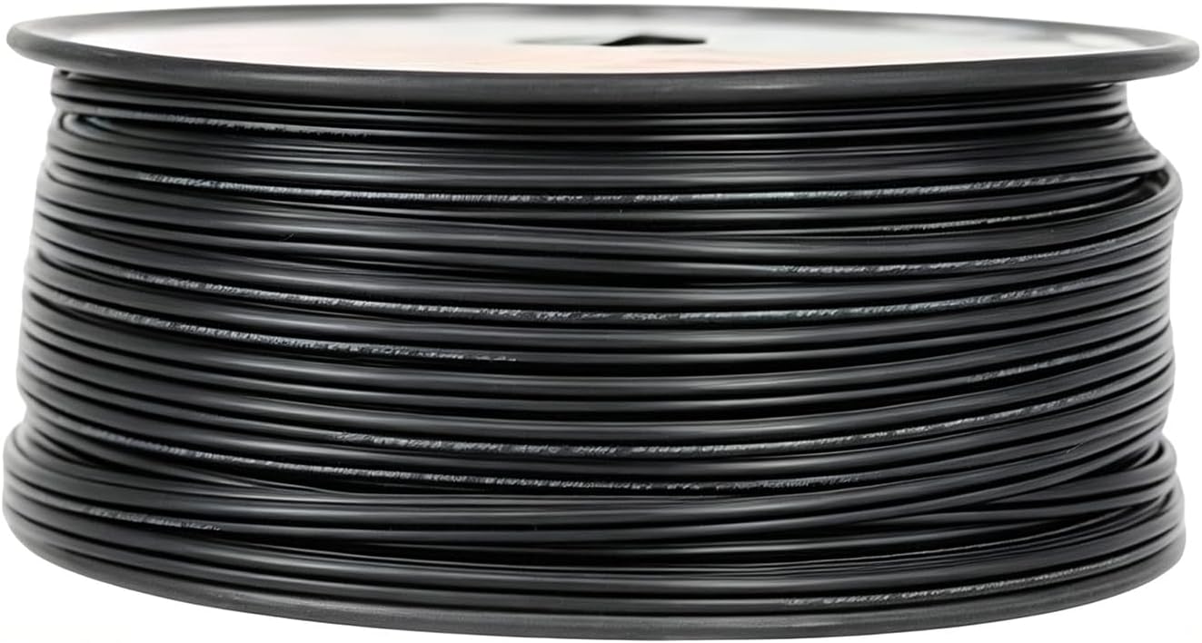 Cable eléctrico SPT-1 negro 1000pies cert UL 18/2