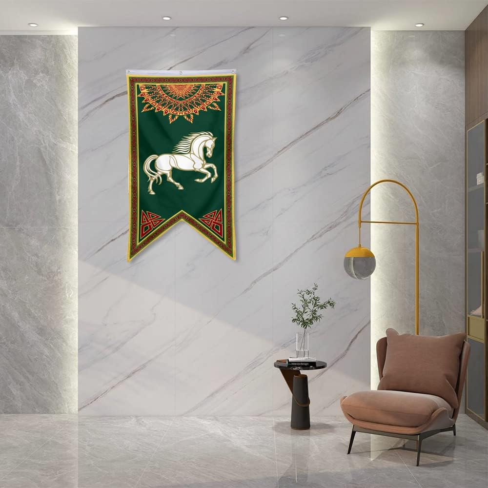 Bandera Rohan 30x50" decoración hogar oficina