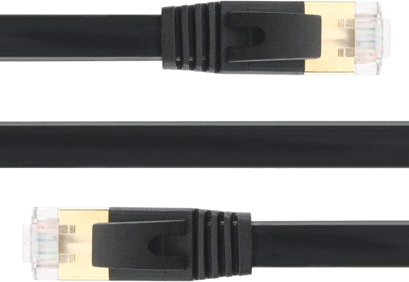 Cable Ethernet plano Cat7 STP 10G 600MHz 50ft