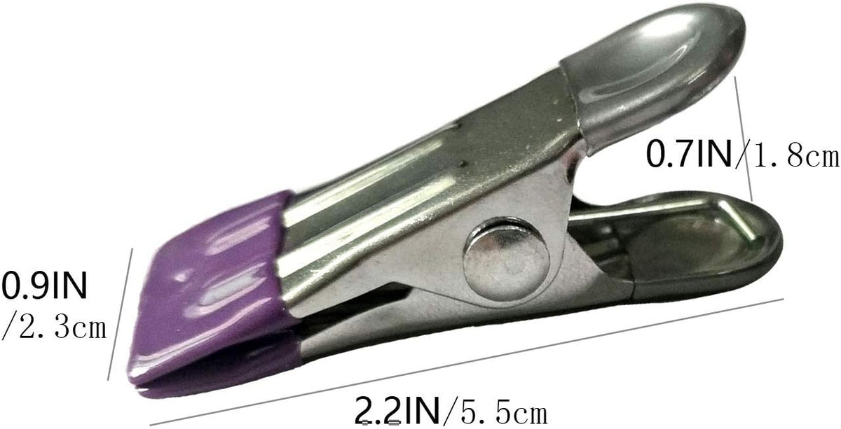 Pinzas acero inox 30 pzas clips toalla playa y piscina