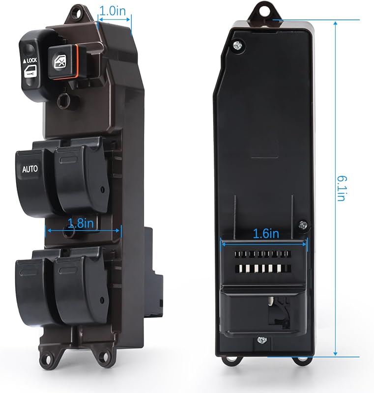 Interruptor ventana conductor Toyota Camry 02-06 Corolla