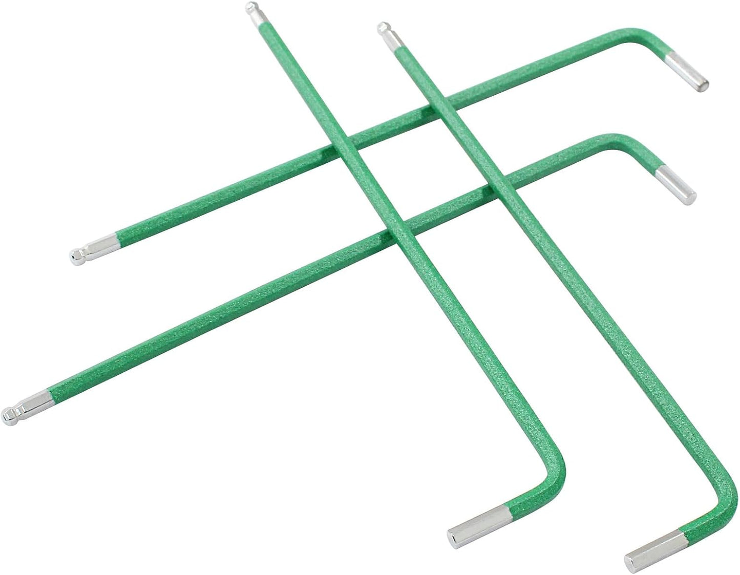 4 Llaves hex L 0.098pulg S2 acero herramienta reparación bicicleta