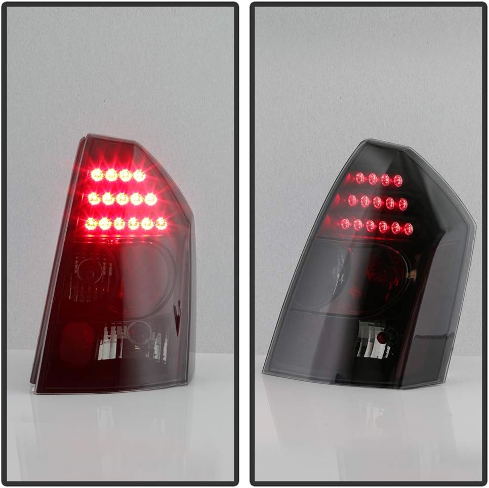 Lámparas freno LED Chrysler 300c negro ahumado