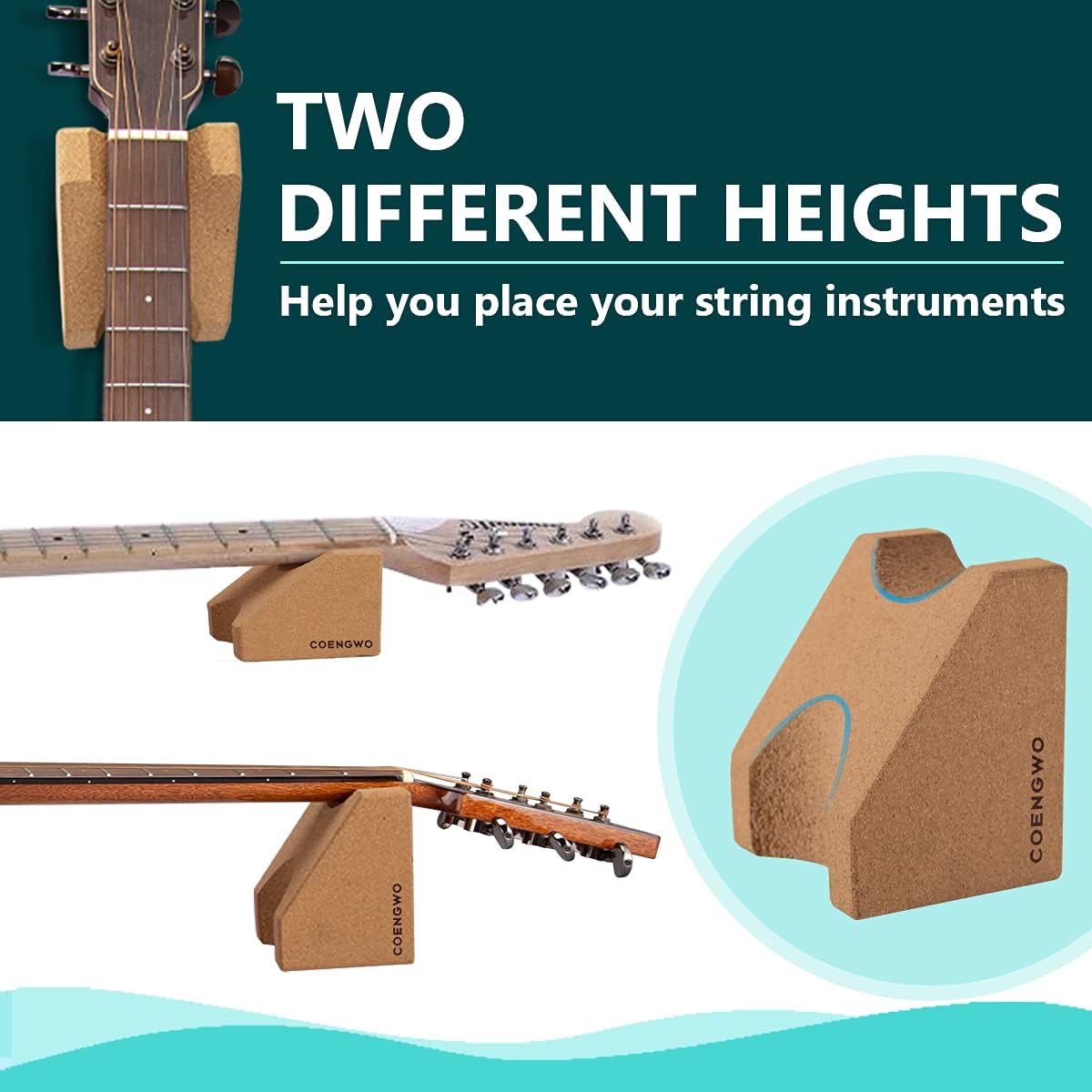 Soporte cuello guitarra regla acción kit herramientas luthier
