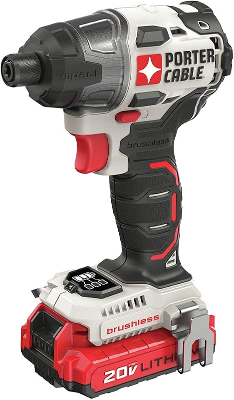Atornillador impacto 20V 1/4" 2700RPM batería incluida