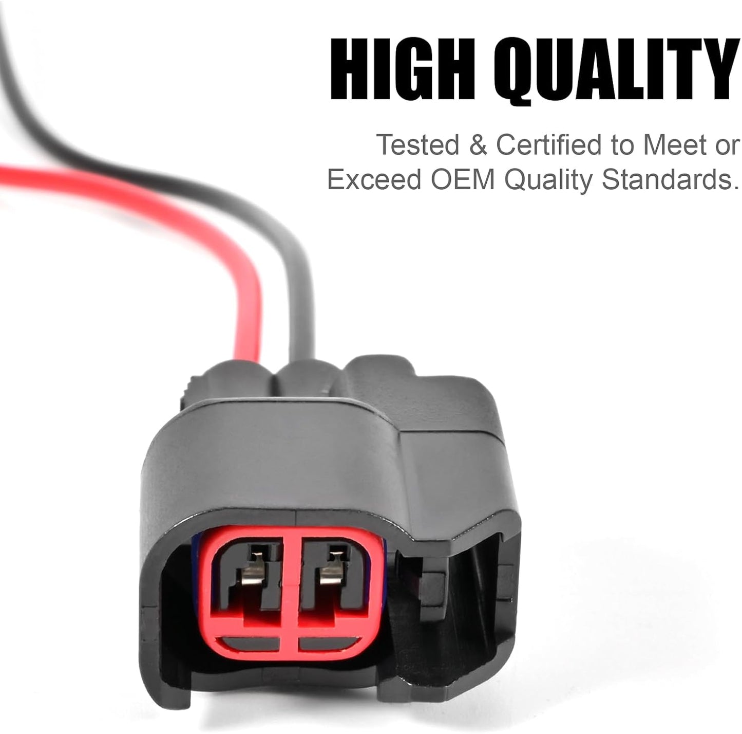 8 Pzas Conector Inyector Combustible EV6 EV14