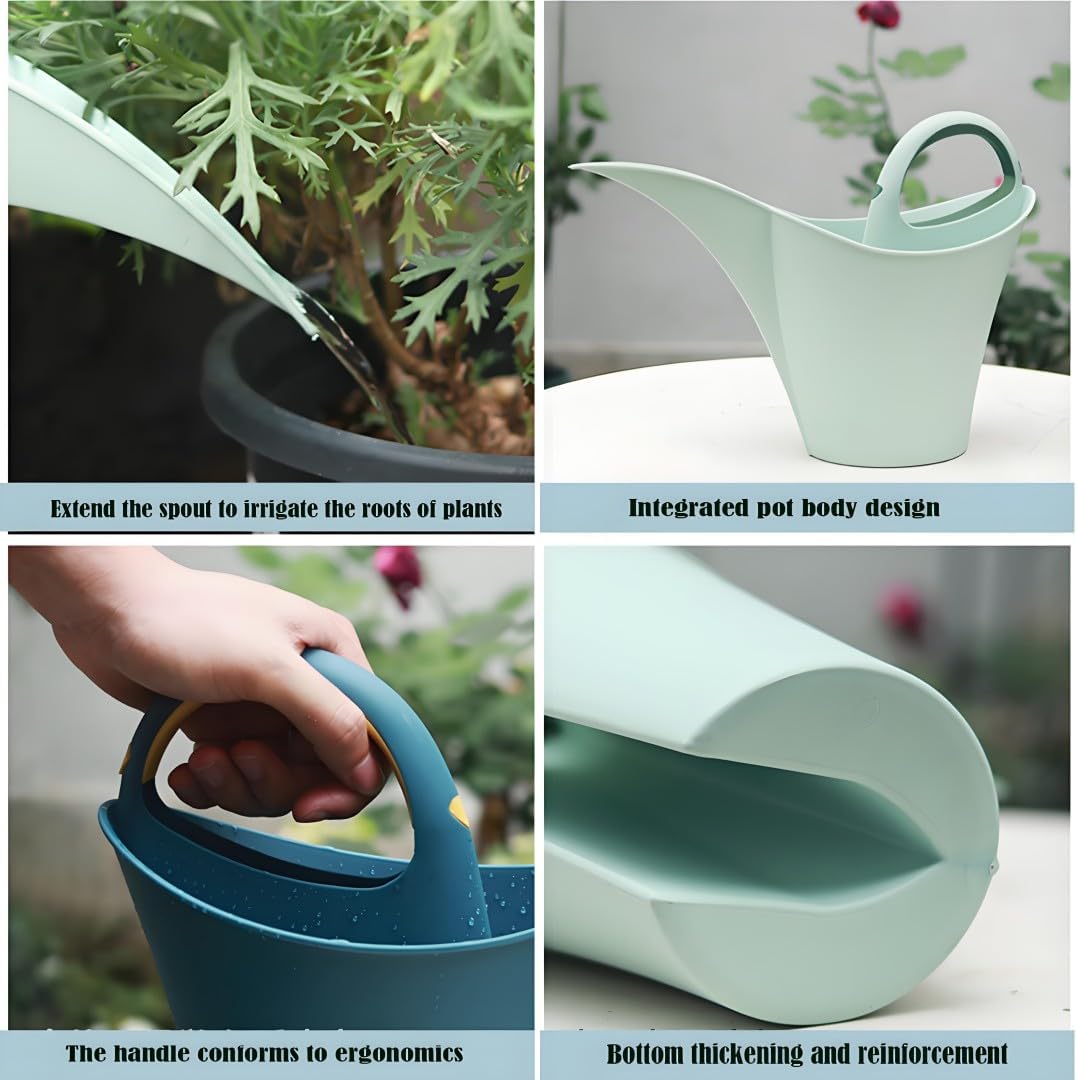 Regadera jardinería boquilla larga 2L antisalpicaduras